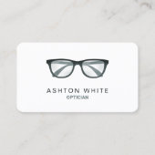 Opticus Optometrist Custom QR Visitekaartje (Voorkant)