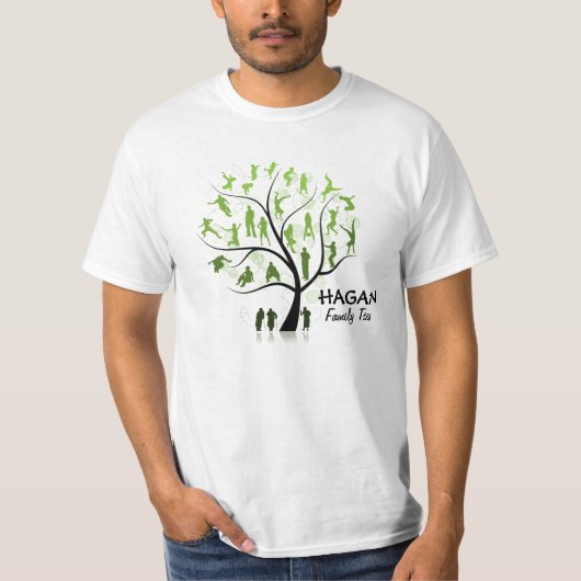 OPTIE 2 (alleen voorzijde) Hagan Family Reunion T- T-shirt (Voorkant)