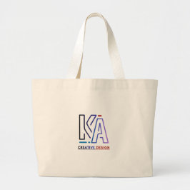 Optie 2 (Cadeaofocus): Gepersonaliseerd Initiaal M Grote Tote Bag