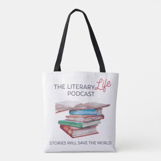 Optie 2 van het Literary Life Tas (Achterkant)