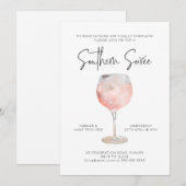 Optie 4: uitnodiging voor Southern Soiree (Voorkant / Achterkant)