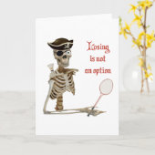 Optie Badminton Pirate Kaart (Gele Bloem)