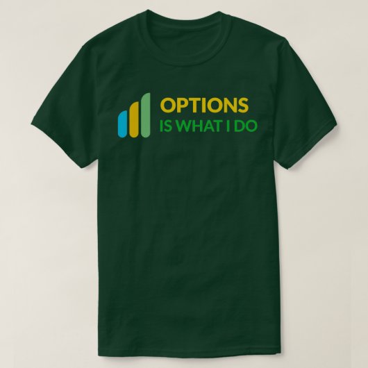 Opties is wat ik doe bij het ontwerpen voor alleda t-shirt (Design voorkant)