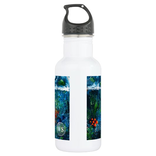 Opties onder water 5A-6A Waterfles (Achterkant)