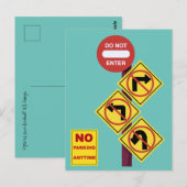 OPTIES SEEM BEPERKT DOOR Slipperywindow Briefkaart (Voorkant / Achterkant)