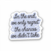 Opties Sticker (Voorkant)