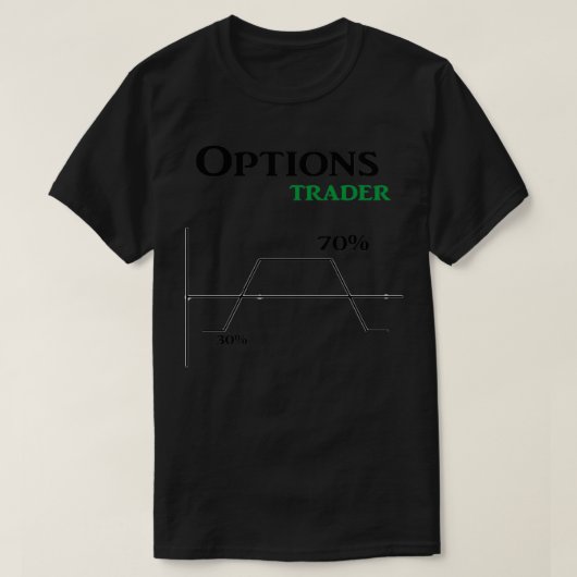OPTIES TRADING IRON CONDOR T-SHIRT (Design voorkant)