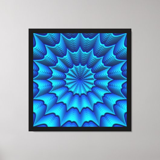Opties voor 3D Abstract artikel 4-8 Afbeelding Canvas Afdruk (Voorkant)