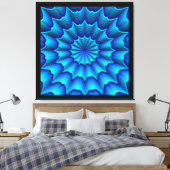 Opties voor 3D Abstract artikel 4-8 Afbeelding Canvas Afdruk (Insitu (Slaapkamer))