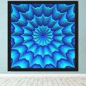 Opties voor 3D Abstract artikel 4-8 Afbeelding Canvas Afdruk (Insitu (Houten vloer))