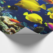 Opties voor 5-6 Afbeelding onderwater, opvouwpapie Cadeaupapier (Hoek)