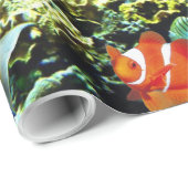 Opties voor 5-6 Afbeelding onderwater, opvouwpapie Cadeaupapier (Rol Hoek)