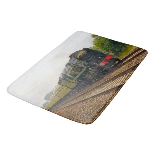 Opties voor Afbeelding van de stoomtrein 28A-B Badmat (Gekanteld)