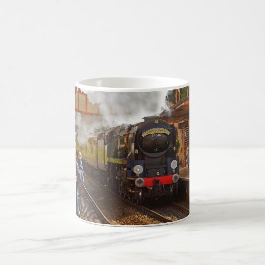 Opties voor Afbeelding van de stoomtrein 28A-B Koffiemok (Center)