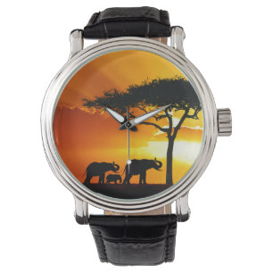 Opties voor Afrika 2 kijken en getallen Horloge