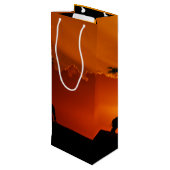 Opties voor Afrika 2 Wijn Cadeautas (Achterkant Gekanteld)