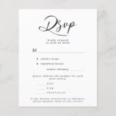 Opties voor eenvoudig maaltijden voor budgetbruilo flyer (Voorkant)