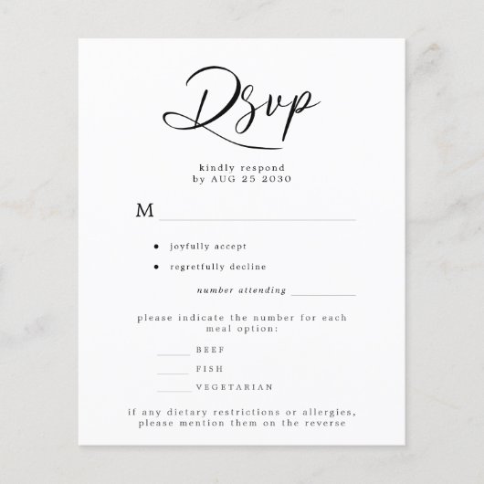 Opties voor eenvoudig maaltijden voor budgetbruilo flyer (Voorkant)