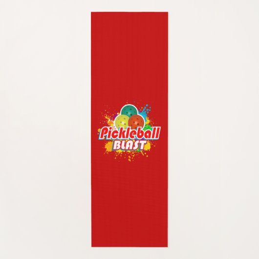 Opties voor Pickleball Blast 1 Yogamat (Voorkant)