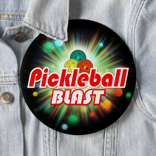 Opties voor Pickleball Blast 2A-2C-Afbeelding Ronde Button 6,0 Cm (In situ)