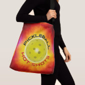Opties voor Pickleball Hot Shots Crossbody Tas (Dichtbij)