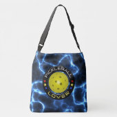 Opties voor Pickleball Lover 1 Crossbody Tas (Achterkant)