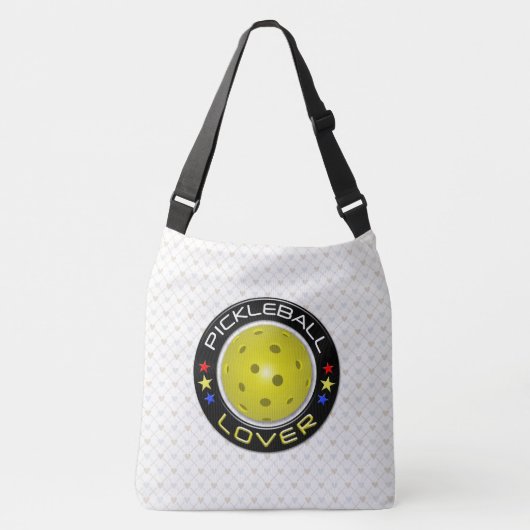 Opties voor Pickleball Lover 1 Crossbody Tas (Voorkant)