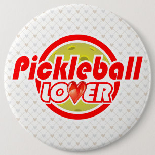 Opties voor Pickleball Lover 2-2B-Afbeelding Ronde Button 6,0 Cm