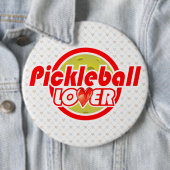 Opties voor Pickleball Lover 2-2B-Afbeelding Ronde Button 6,0 Cm (In situ)