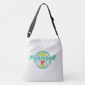 Opties voor Pickleball Lover 2 Crossbody Tas (Achterkant)