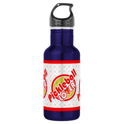 Opties voor Pickleball Lover 2A Waterfles (Voorkant)