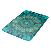 Opties voor Turquoise Art 1-2 Badmat (Gekanteld)