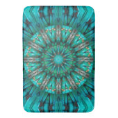 Opties voor Turquoise Art 1-2 Badmat (Voorkant Verticaal)