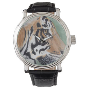 Opties voor zwarte lederen band voor Siberische ti Horloge