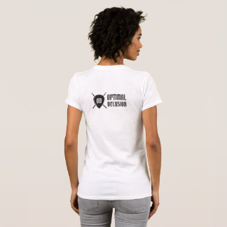 Optimal Delusion - Vrouwen Shirt - Wit - F&B
