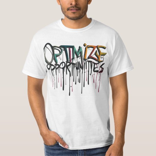 Optimaliseer kansen t-shirt (Voorkant)