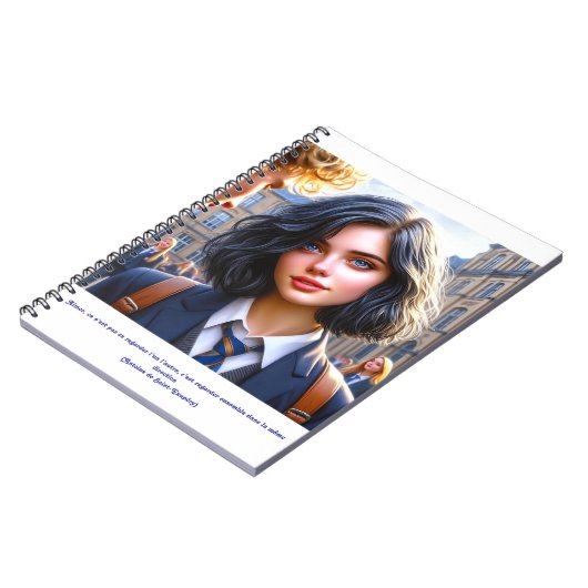 - Optimalistisch geluid Notitieboek (Linkerzijde)