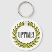 Optime! Uitstekend werk! Sleutelhanger (Voorkant)
