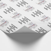 Optimism loopt door mijn aders en aders cadeaupapier (Hoek)