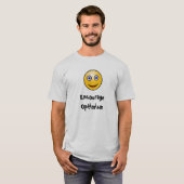 Optimisme aanmoedigen t-shirt (Voorkant volledig)