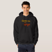 Optimisme is een levensstijl Optimist Mentaliteit  Hoodie (Voorkant volledig)