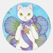 Optimisme rond sticker (Voorkant)