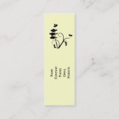 Optimisme Skinny Visitekaartje (Achterkant)