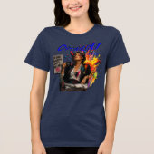 OPTIMISME Tri-Blend SHIRT (Voorkant)