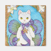 Optimisme vierkante magneet (Voorkant)