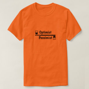 Optimist/pessimist - een MisterP-Shirt T-shirt