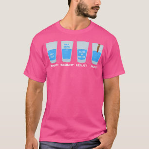 Optimist Pessimist Realist Oboist Orchestra Oboe T-shirt