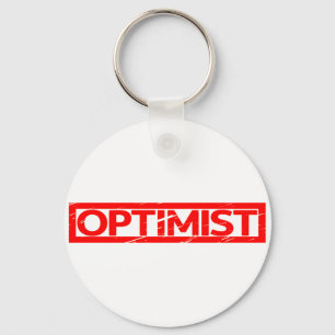 Optimist Stempel Sleutelhanger