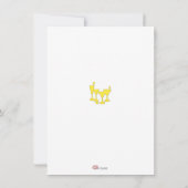 Optimistic Card | Thema van de Partij van de Lemon Kaart (Achterkant)