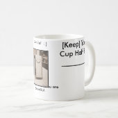 Optimistic Cup :) Koffiemok (Voorkant rechts)